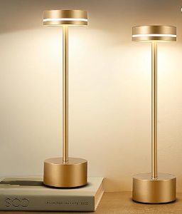 2 lámparas de escritorio LED portátil de 5000 mAh